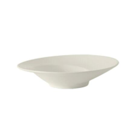 TUXTON CHINA Vitrified China Spiral Salad Bowl Pearl White - 14 Oz - 1 Dozen AMU-410